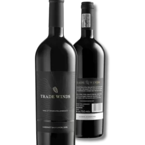Trade Winds Wine Cabernet Sauvignon 2019 front and back